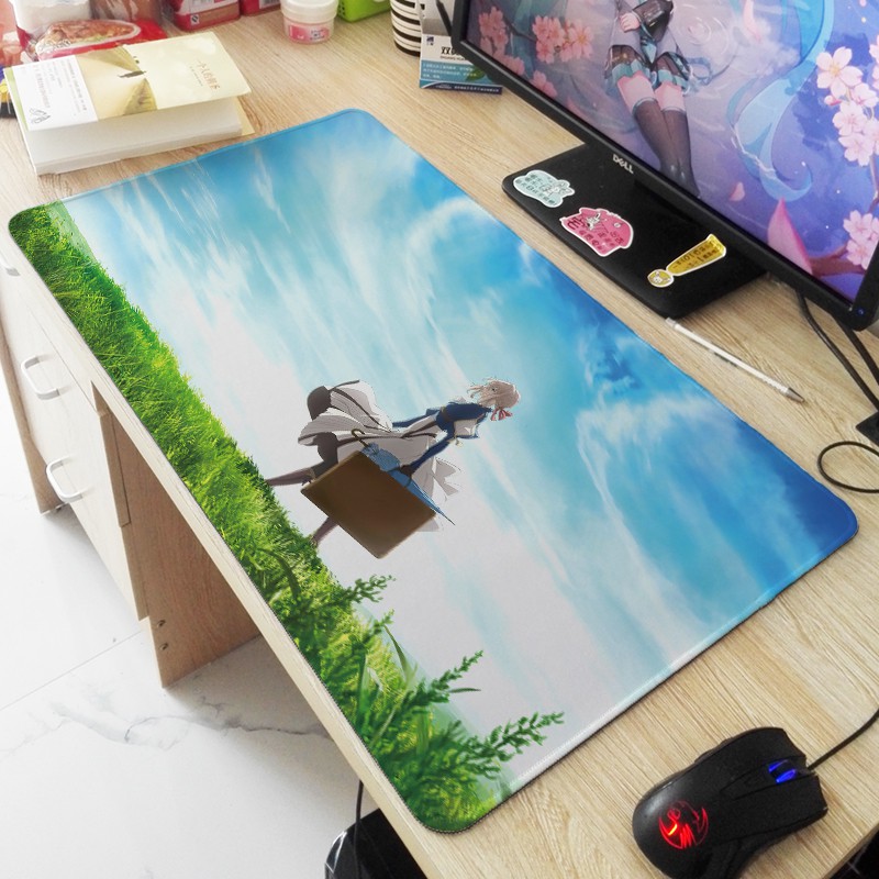 Tấm Lót Chuột Và Bàn Phím Máy Tính Cỡ Lớn In Hình anime merchandise