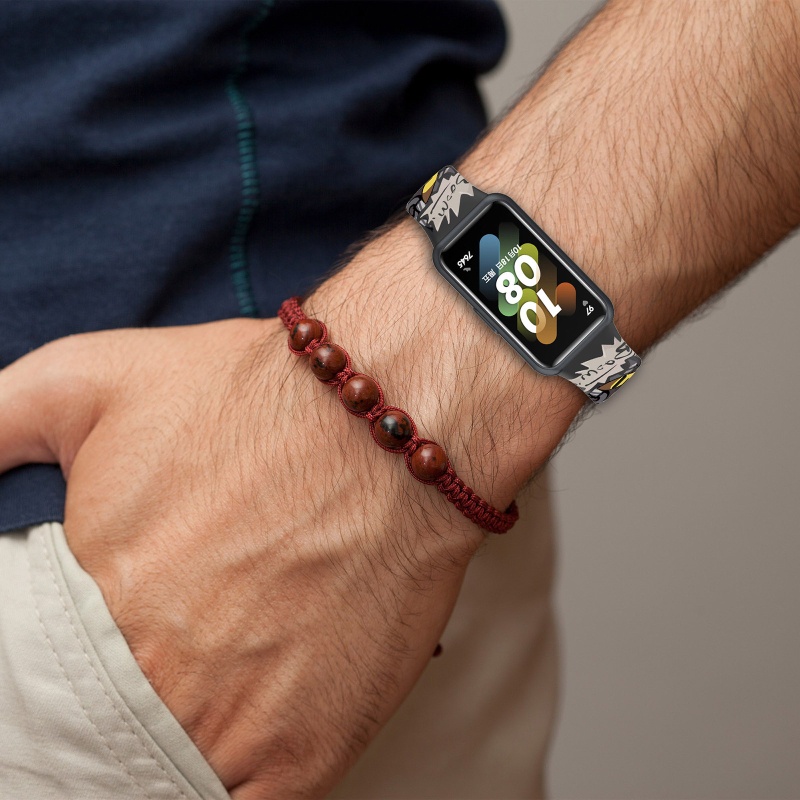 Dây Đeo Silicon Thay Thế Cho Đồng Hồ Thông Minh Huawei Band 7