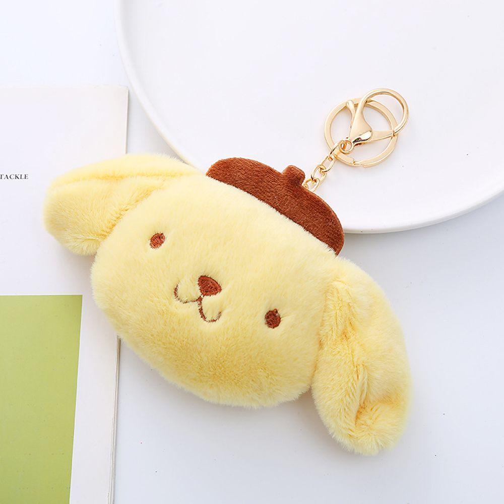 LANFY Móc Khóa Hình Thỏ Nhồi Bông Kuromi Pppurin Cinnamoroll Giá Đỡ