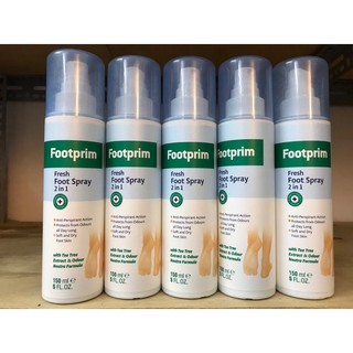 Xịt khử mùi Chân Footprim 150ml - 48h - Hàng nhập khẩu Đức