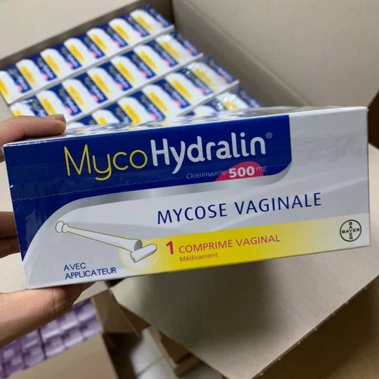 Viên Đặt Phụ Khoa Myco Hydralin 500mg Pháp - VIÊN ĐẶT MYCOHYDRALIN