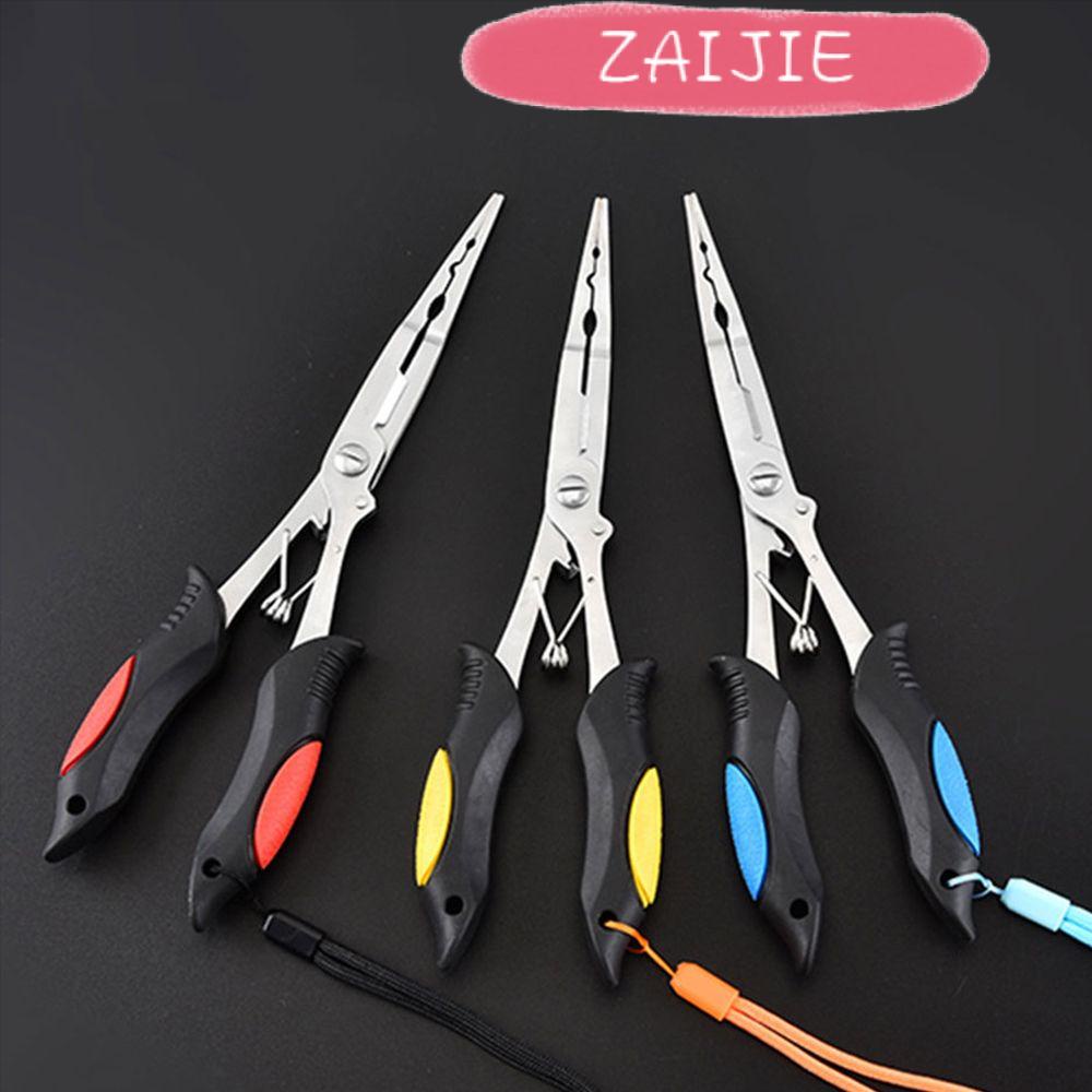 Kìm Gỡ Lưỡi Câu Cá ZAIJIE24 Tay Cầm Nhựa Đa Năng