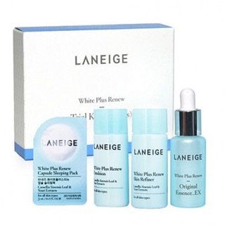White plus renew trial kit Laneige