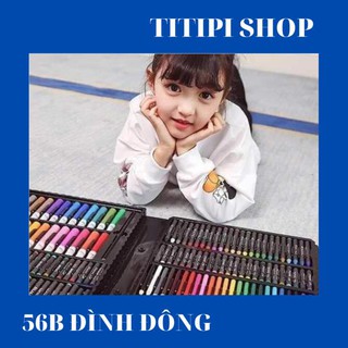 [MUA 1 TẶNG 2]BÚT MÀU 150 CHI TIẾT GIÚP BÉ THỎA SỨC SÁNG TẠO