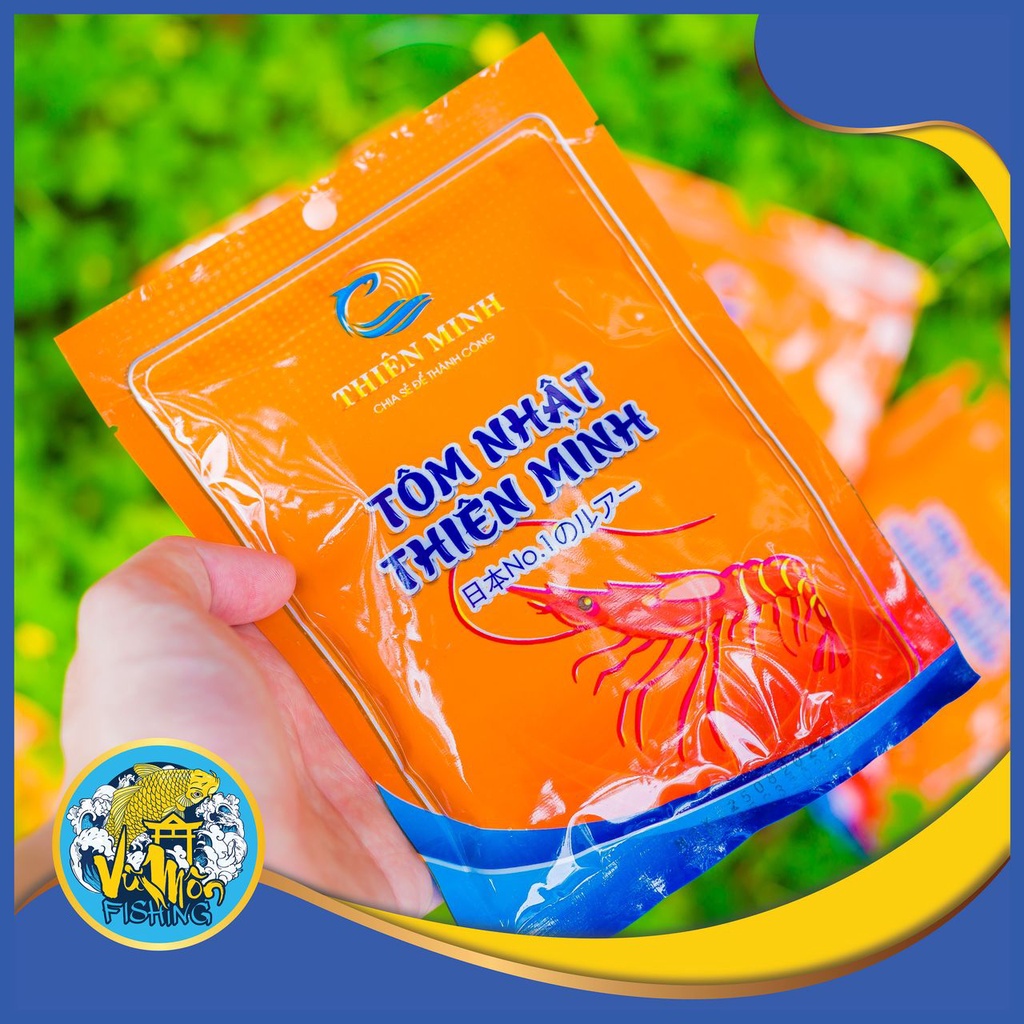 MỒI CÂU CÁ  Bột Tôm Nhật Thiên Minh  - VŨ MÔN NINH BÌNH