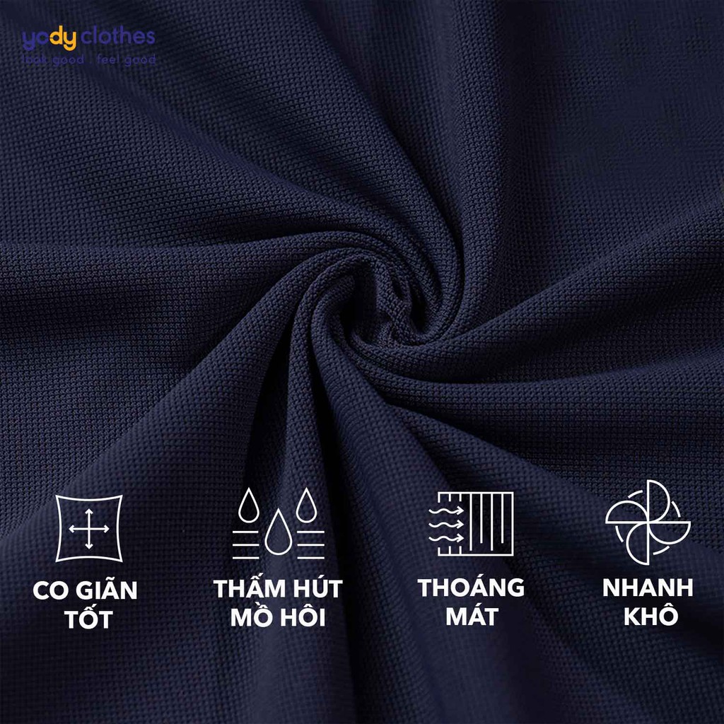 Áo thun polo nam YODY airycool cổ bẻ cao cấp thoáng mát chuẩn form APM3959