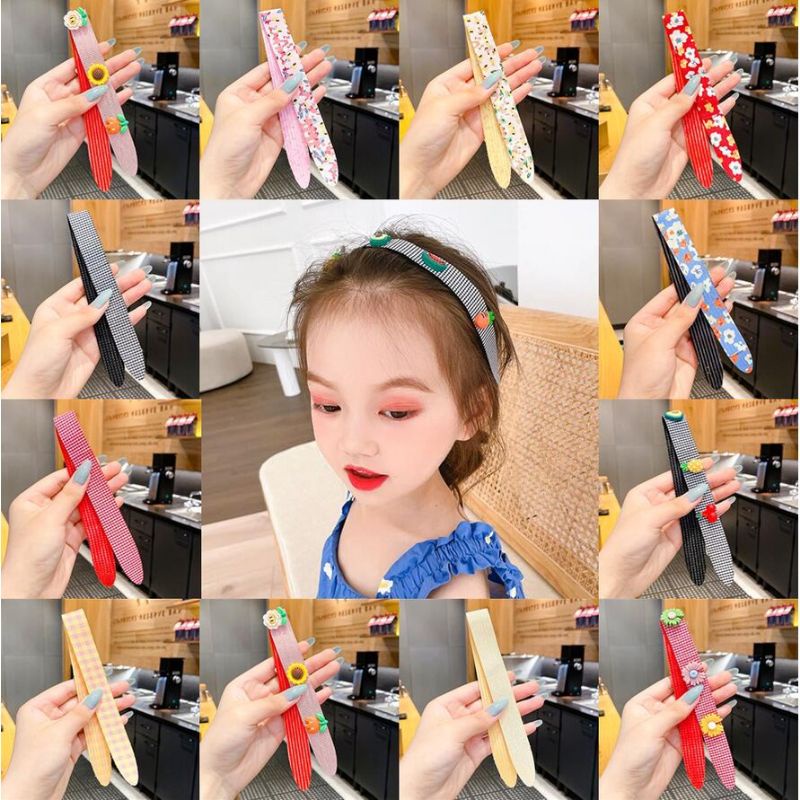 Cài tóc, xược mái cho bé gái cực xinh nhiều màu gắn phụ kiện phong cách Hàn Quốc
