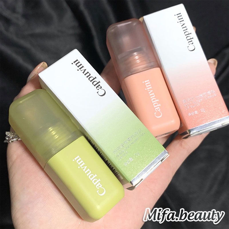 Son Cappuvini Vỏ Xanh Mền Mịn Môi Trống Nước Lâu Trôi