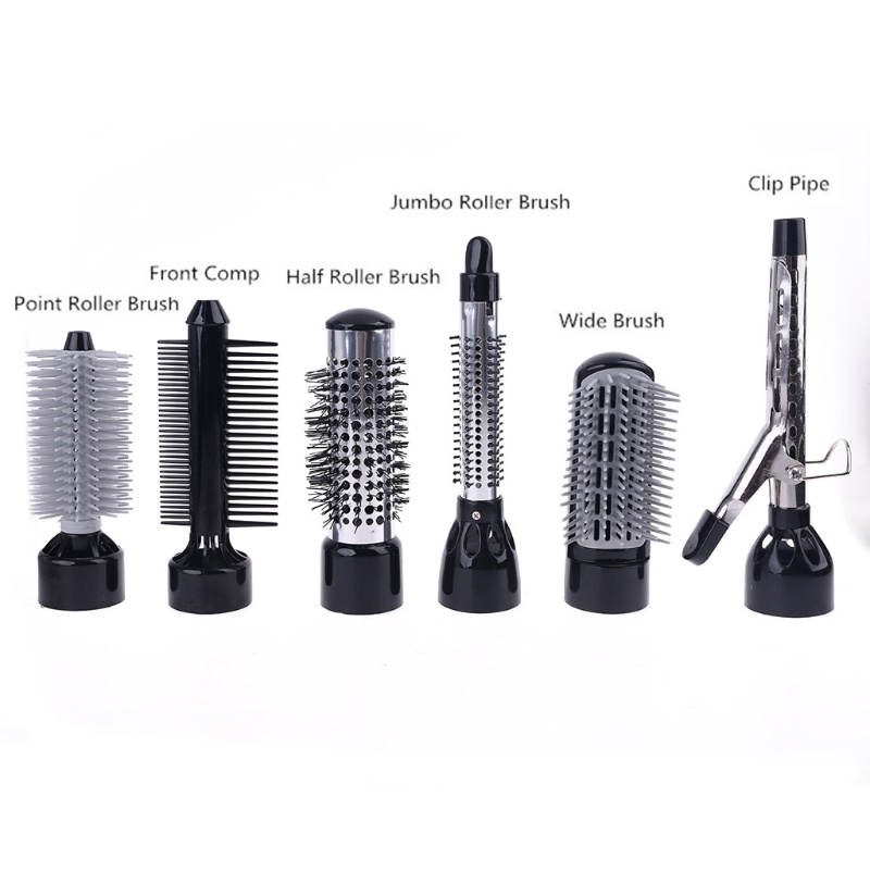 Máy Sấy Tóc Ion Âm 7 Trong 1 Đa Năng Kèm Lược Uốn Tóc YOUYO