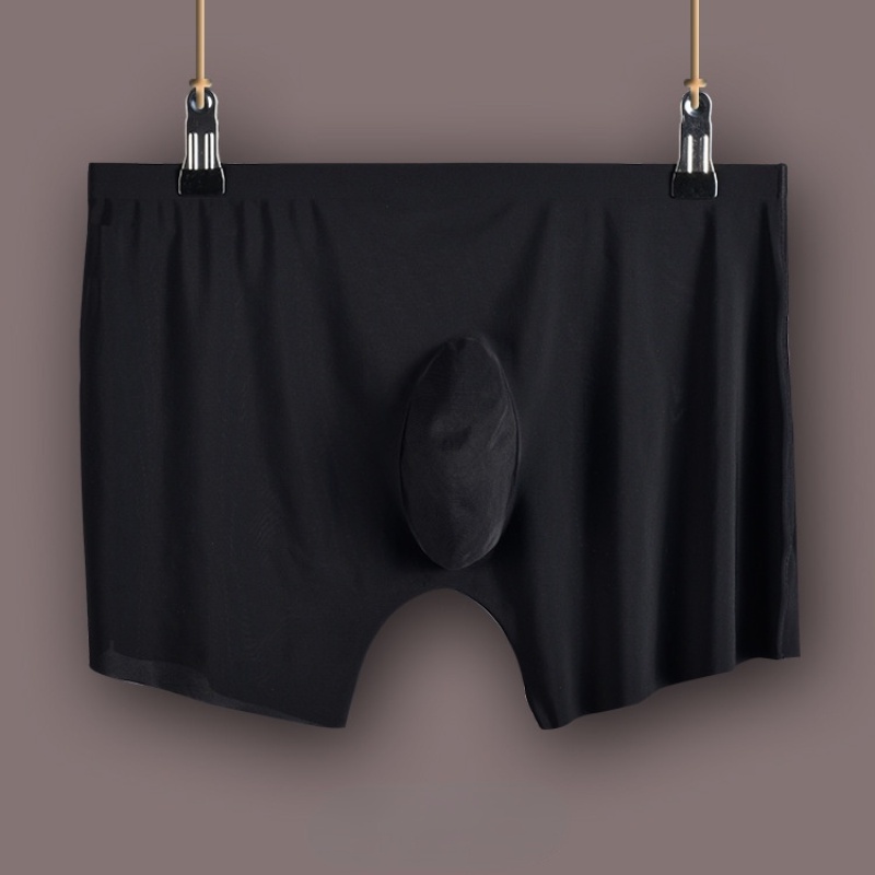 Quần lót boxer 8052 vải lụa mát mỏng thoáng khí không lộ đường may thời trang mùa hè cho nam