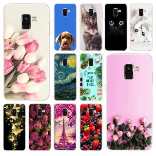 Ốp điện thoại Tpu mềm thời trang cho Samsung Galaxy A8 A8 Plus 2018 chất lượng cao