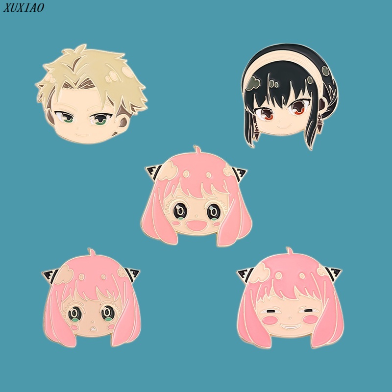 Ghim Cài Áo Hình Nhân Vật Anime Spy×FAMILY Spy Play House Quà Tặng Cho Bạn Bè