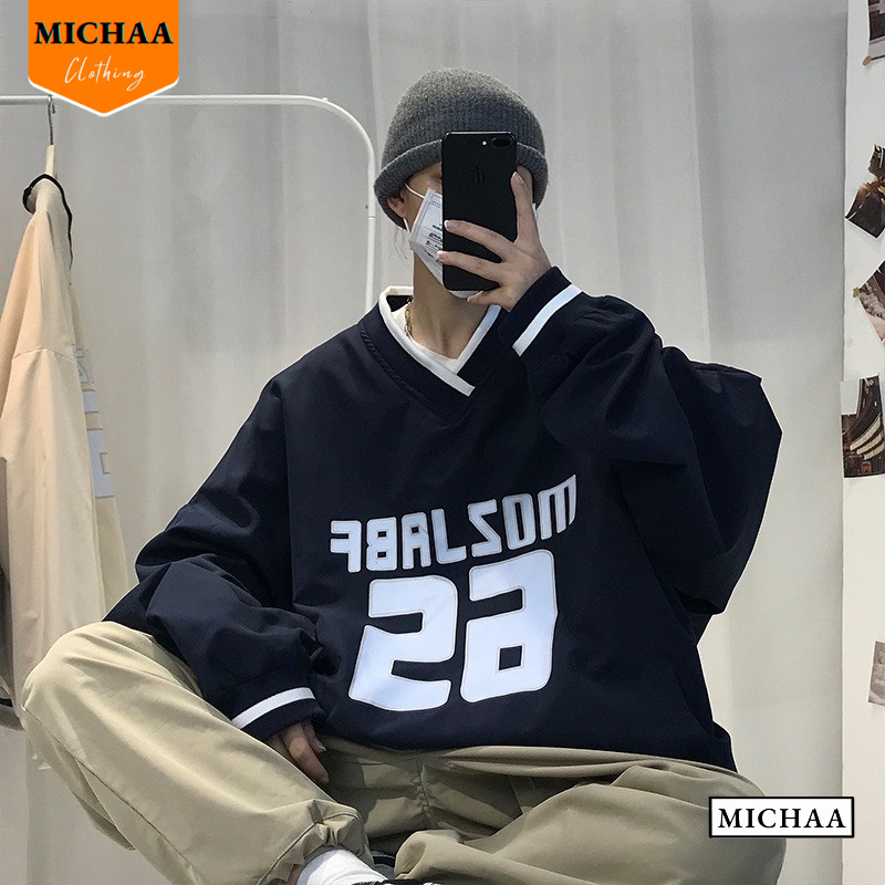 Áo Sweater Nỉ MOZ LABF Nam Nữ Form Bomber Hình In, Áo khoác nỉ mặc đẹp - MICHAA