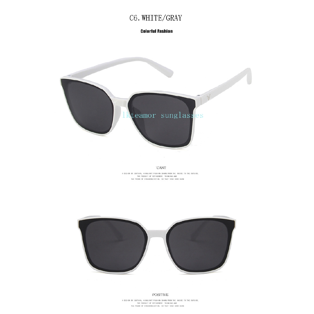 Mắt kính nữ gọng vuông thời trang 2019 chống UV400