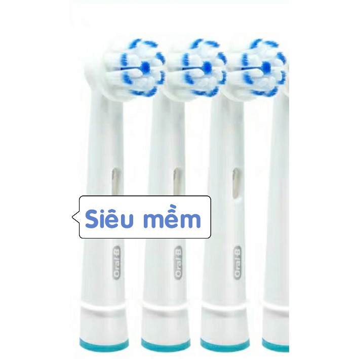 Đầu chải của bàn chải điện Oral B chính hãng, nhiều màu, đầu thay máy đánh răng OralB, Oral-B