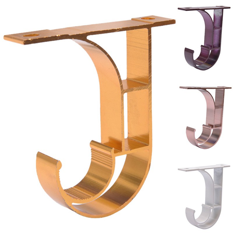 Set 2 giá đỡ thanh treo rèm tiện lợi