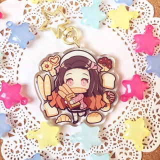 Móc khoá Kamado Tanjiro & Nezuko
