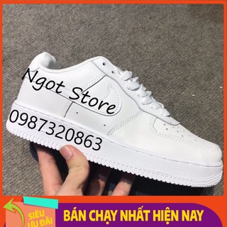 Giày sneaker full trắng cao cấp full size nam nữ full box full bill