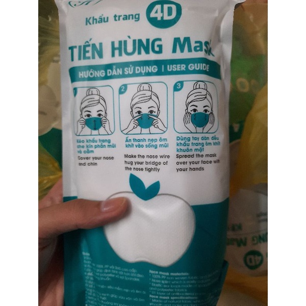 khẩu trang KF94 4 lớp kháng khuẩn