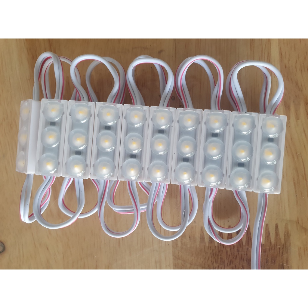 100 Bóng Led Module 3 Bóng mini Cao Cấp 3010