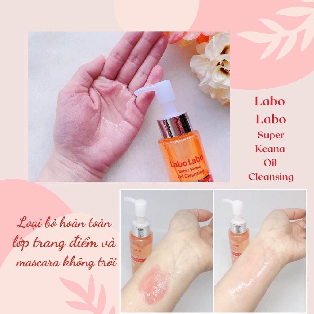 Dầu tẩy trang sạch da se khít lỗ chân lông và giảm mụn đầu đen Dr.Ci:Labo Super Keana 110ml