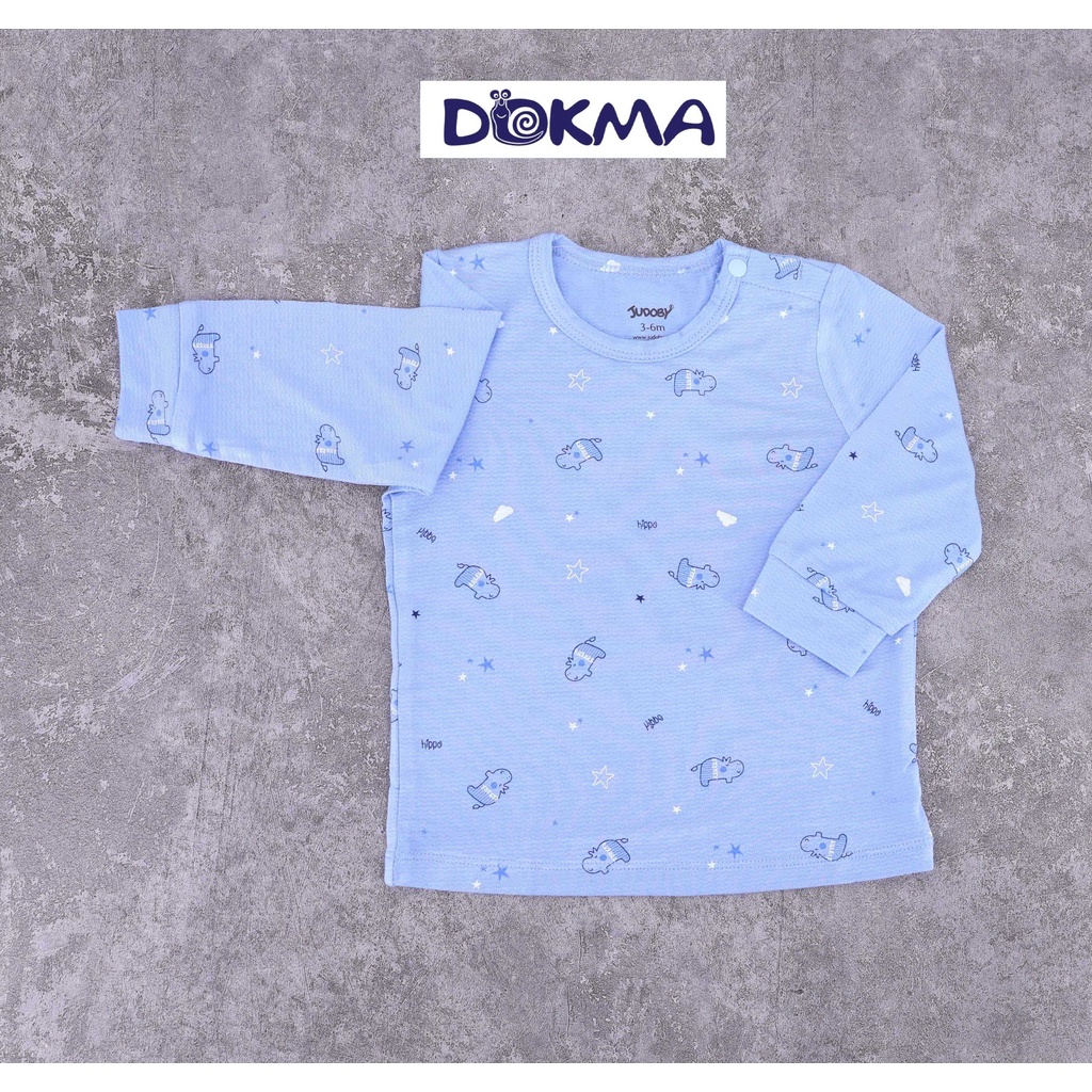 JB257A Áo cài vai dài tay của công ty TNHH Dệt May DOKMA (6-24M)