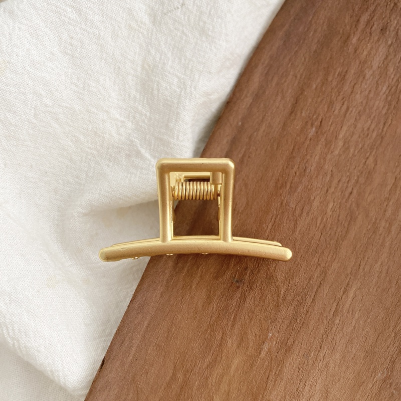 Kẹp Tóc Kim Loại Hình Gấu Hoạt Hình Phong Cách vintage Thời Trang Hàn Quốc