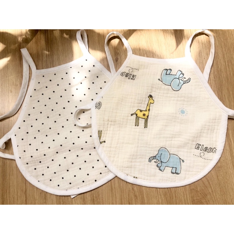 Yếm Xô muslin 4 lớp cho bé