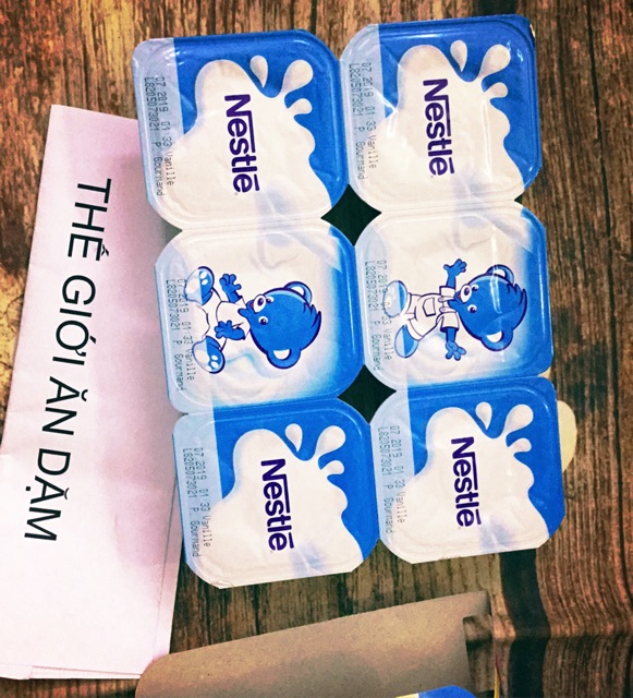 Váng Sữa Nestle (6 hũ x 60g) 6m+