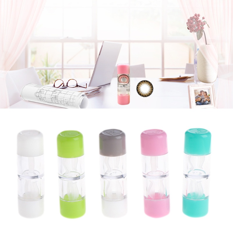 Hộp Đựng Kính Áp Tròng RGP Cứng Cáp Tiện Dụng Bảo Vệ
