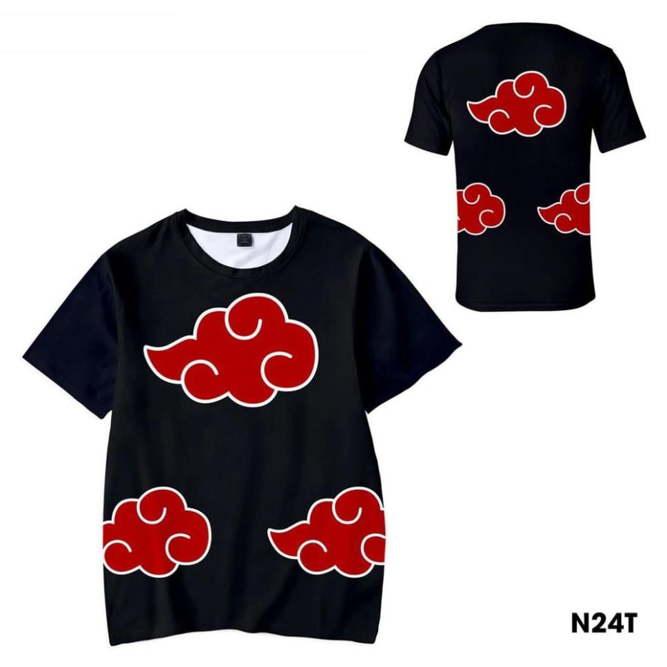 SALE- Áo thun Akatsuki - Naruto mẫu mới cực chất