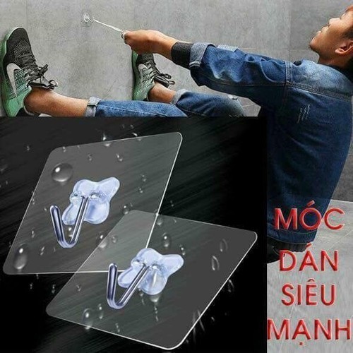 COMBO 50 chiếc móc dán tường SIÊU thần thánh