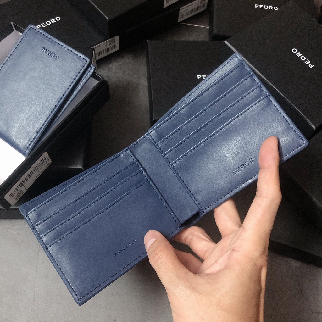 Ví ngắn Pe trơn sọc chéo v343