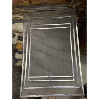 [GIÁ RẺ] KHAY / Vĩ LƯỚI INOX SẤY YẾN ĐỰNG KHUÔN VUÔNG/TRÒN/TRÁI TIM LOẠI DÀY