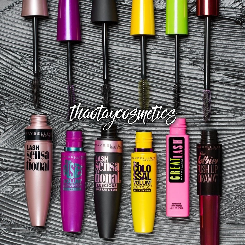 [Hàng Mỹ] Mascara Lash Sensational chống nước làm dày dài cong mi các loại