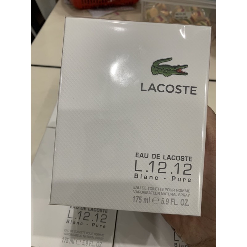 [Mã COSSALE27 giảm 80K đơn 1000K] Nước hoa Lacoste L.12.12 Blanc-Pure 175ml full seal | BigBuy360 - bigbuy360.vn