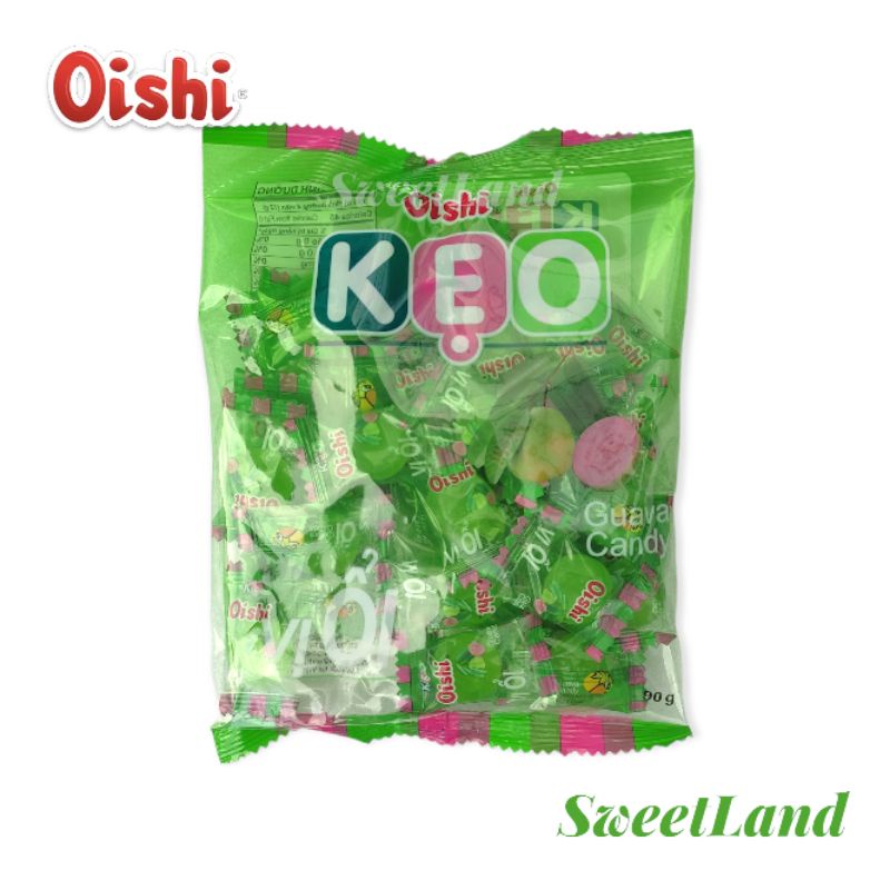 Kẹo trái cây Oishi gói 90g đủ vị