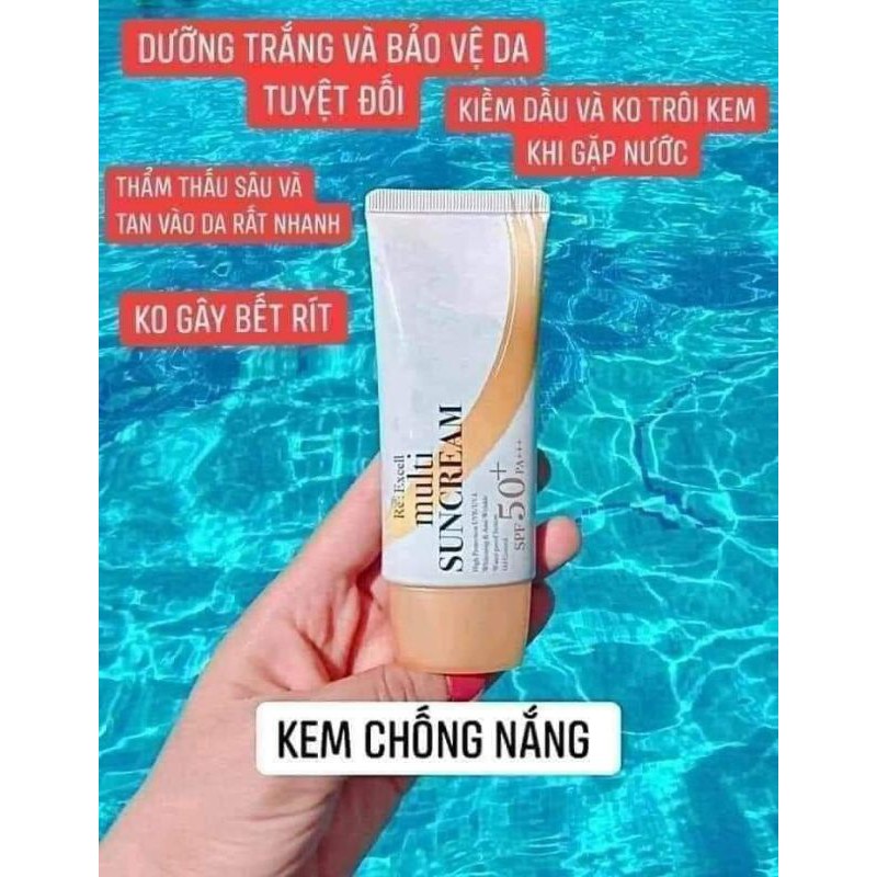 Kem chống nắng MULTI SUN CREAM SPF 50+, PA+++