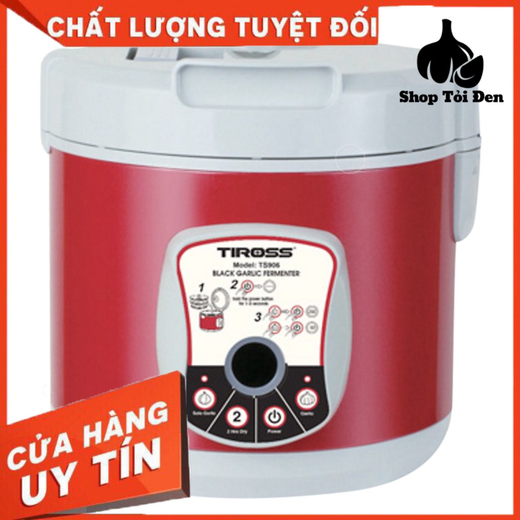 Nồi Làm Tỏi Đen,  Máy Làm Tỏi Đen Tiross TS906 - Màu Mận Chín - Hàng Chính Hãng