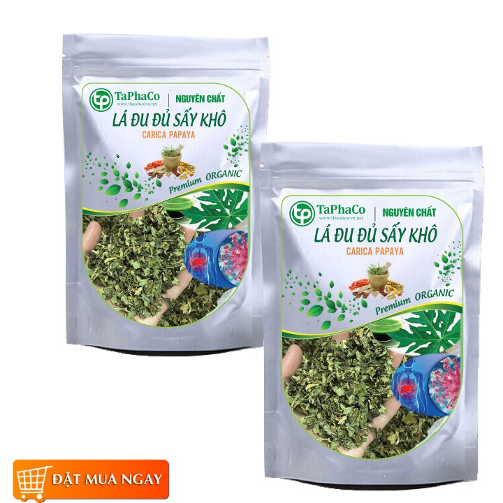 Lá đu đủ đực khô 1kg
