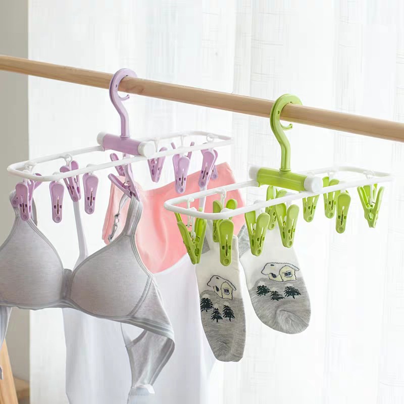 Móc Trùm Nhựa 12 Kẹp, 32 Kẹp