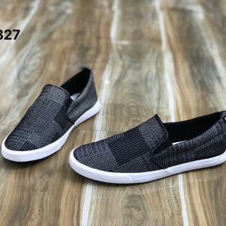 Giày lười Leyo ca rô