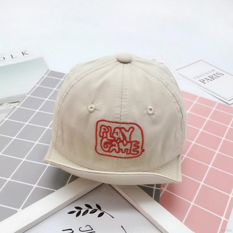 Mũ Lưỡi Trai Che Nắng In Chữ Cho Bé Từ 2-5 Tuổi