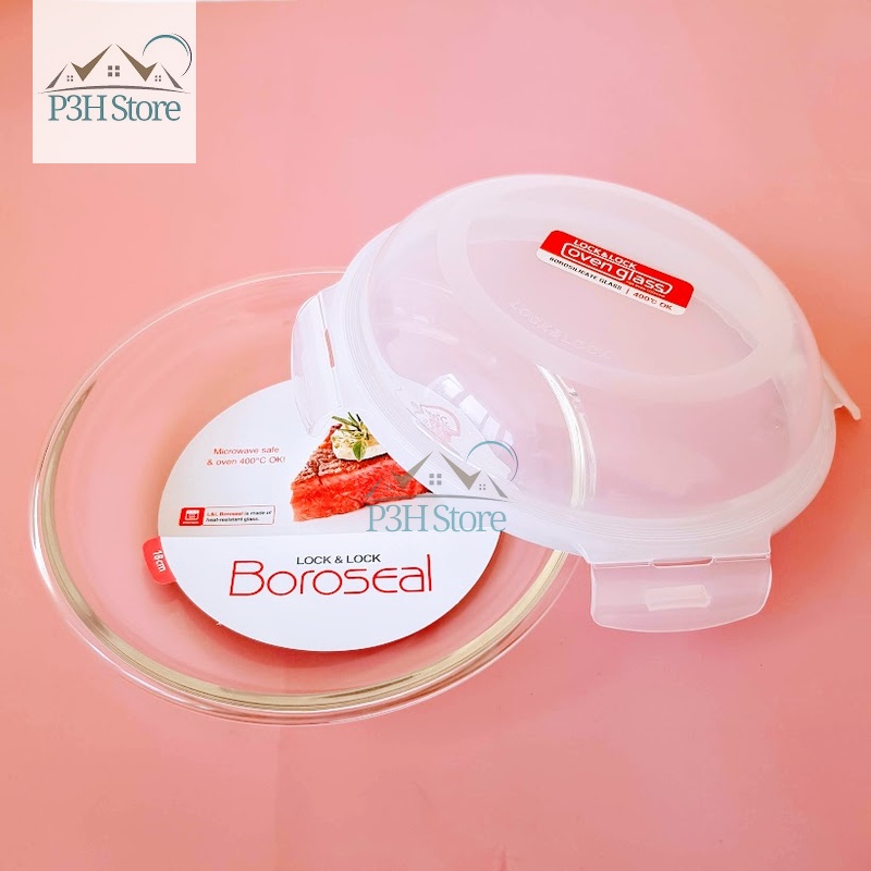 Hộp thủy tinh Lock&Lock nắp vòm Dome Style LLG883 18cm