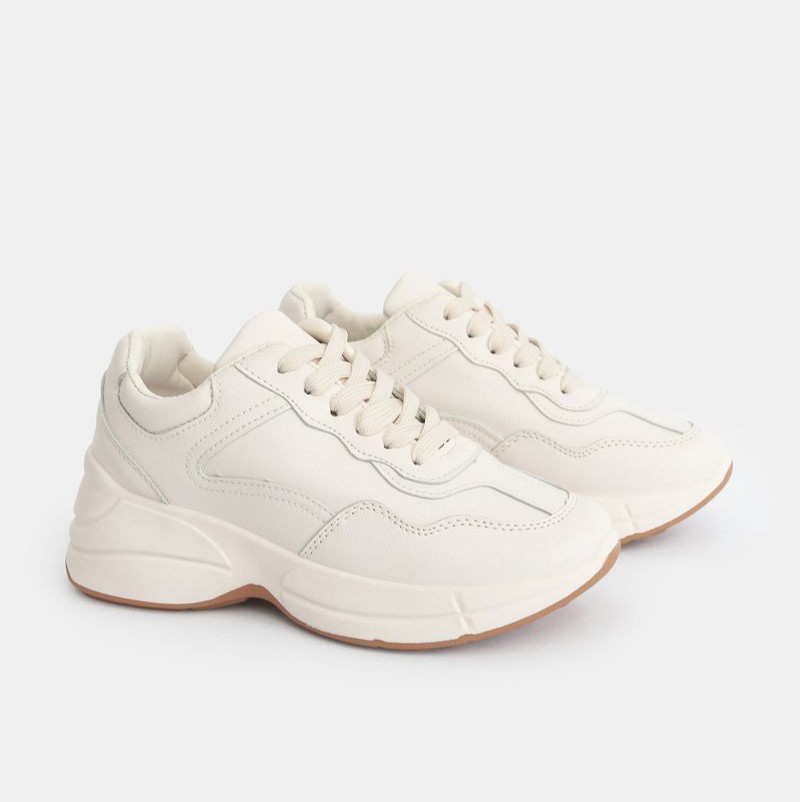 Giày Thể Thao Nữ Sneaker Da Mịn - GSK21 | BigBuy360 - bigbuy360.vn