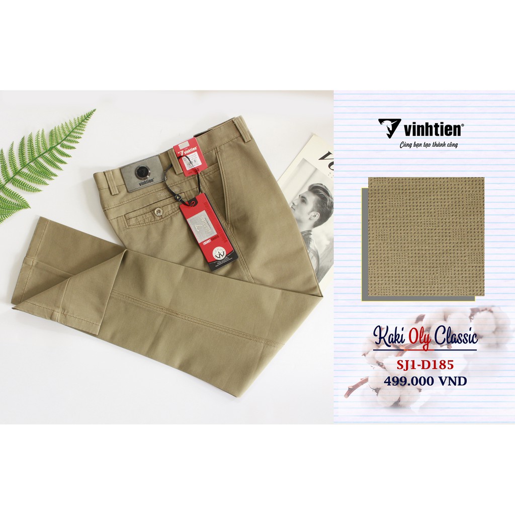 Quần KaKi 0Ly Classic 499 Vĩnh Tiến - Nhiều Màu
