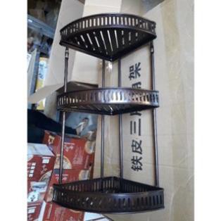 Kệ góc kiểu Nhật 3 tầng cao cấp - Kệ sơn tĩnh điện chống rỉ