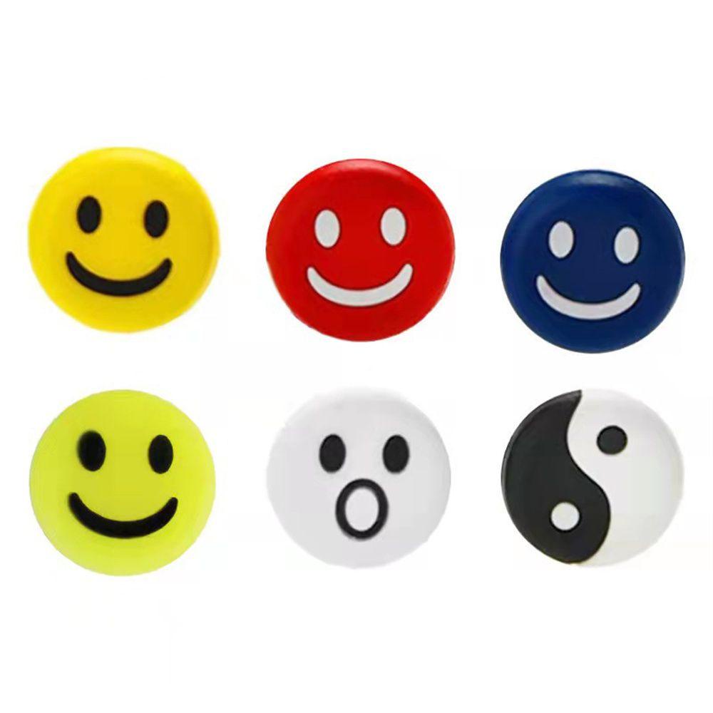 Vợt Tennis Giảm Xóc Bằng Silicon Hình Mặt Cười Dễ Thương