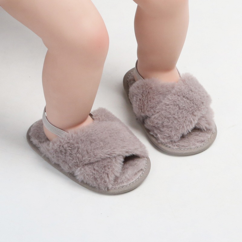 （0-18 M) WEIXINBUY Kids Slippers Children Home House Girls Shoes Boys Indoor Bedroom Baby Cotton House Flats Soft Bottom Slippers