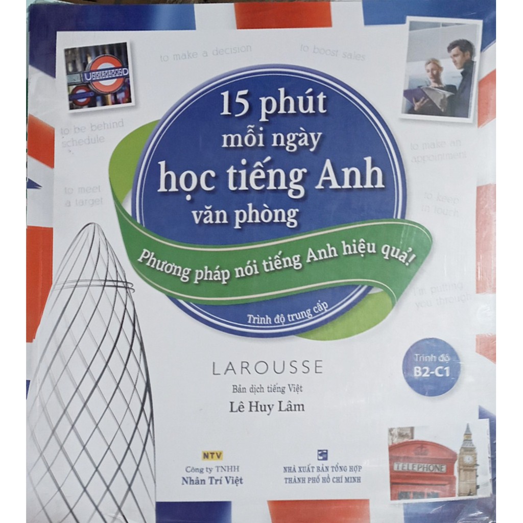 Sách15 phút mỗi ngày học Tiếng Anh văn phòng